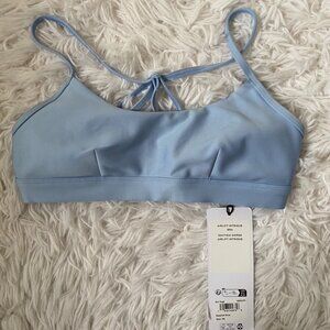 Alo Yoga Airlift Intrigue Bra - Seashell Blue - XS - NWT